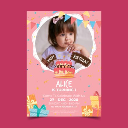 Customizable Birthday Card